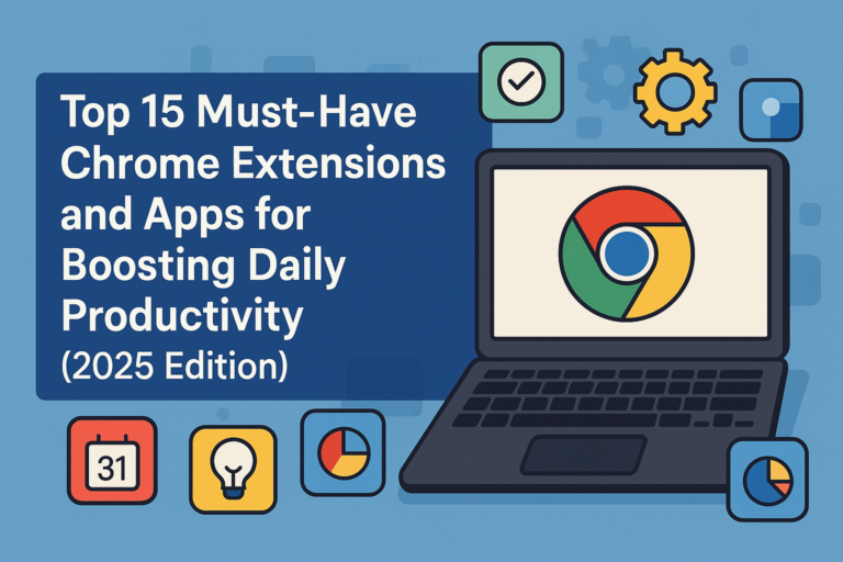 Top 15 Must-Have Chrome Extensions and Apps
