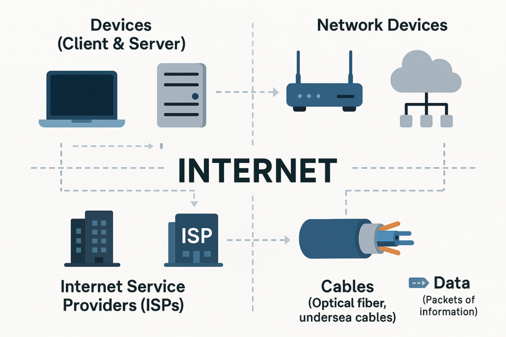components of internet
