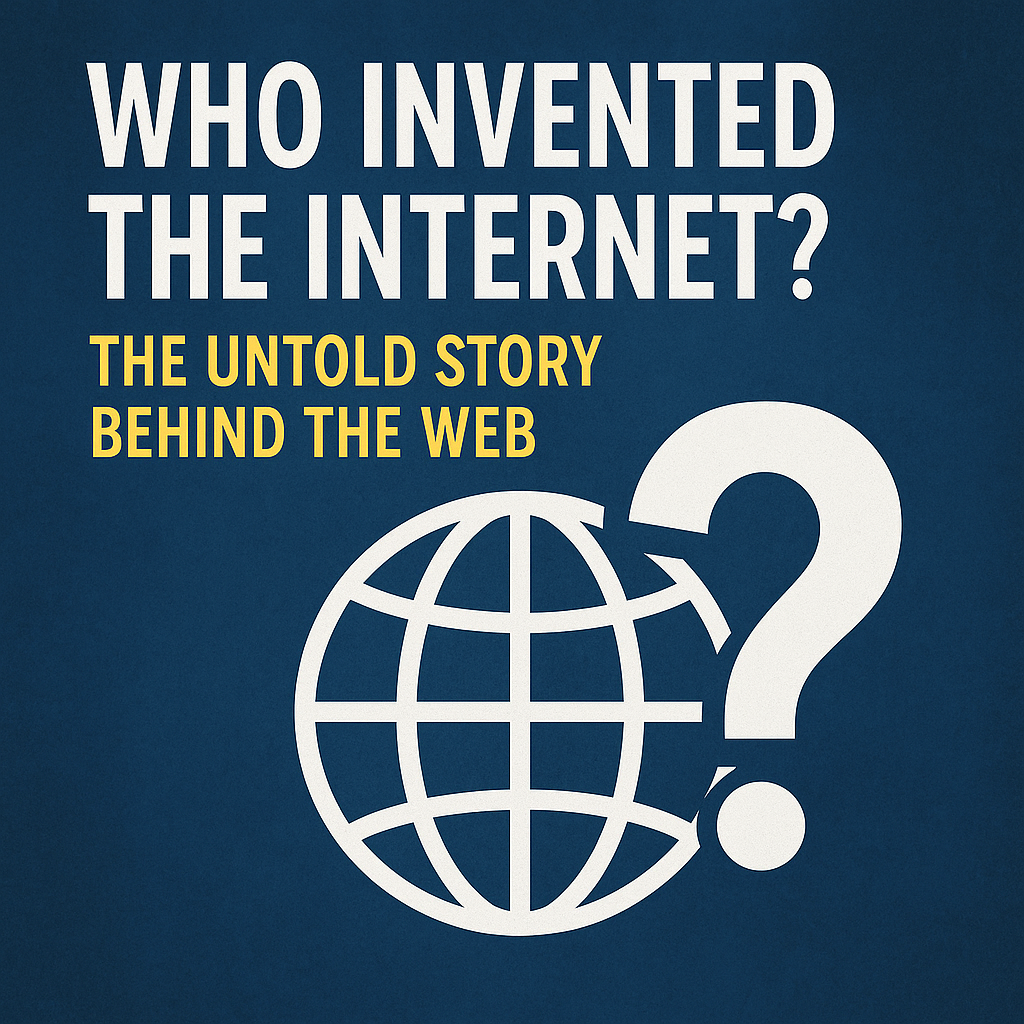 who invented the internet